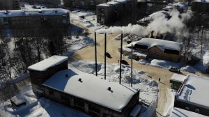 Красновишерск. Необычные ракурсы знакомого города.