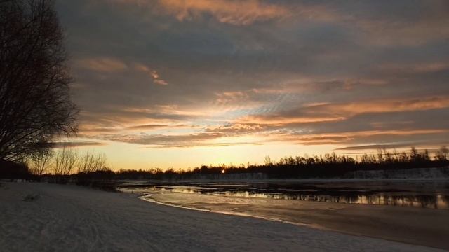 воспоминания, восход солнца, река Уфимка, город Уфа, Башкортостан смотреть онлайн