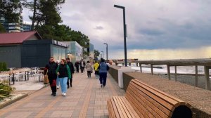 МОЩНЫЙ ШТОРМ АДЛЕР 21.11.2023