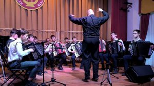 19.И.С. Бах - «Ария» из третьей оркестровой сюиты Ре мажор. Исп. ансамбль баянистов и аккордеонистов