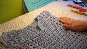 Детская КОФТОЧКА с Капюшоном , Вязание КРЮЧКОМ ,по схеме ,( бэби № 97)