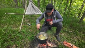 УХА.СТРОИМ КРЕСЛО ИЗ ЖЕРДЕЙ.ЛОВИМ КАРАСЕЙ