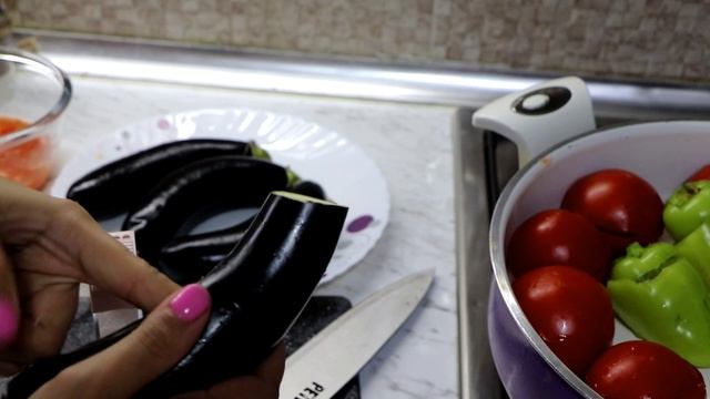 Азербайджанское блюдо- Бадымджан Долмасы ПОШАГОВЫЙ РЕЦЕПТ!!!