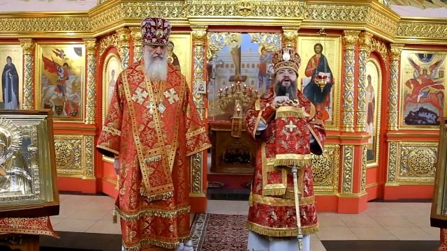 Проповедь архиепископа Варлаама в праздник Собора Архистратига Михаила и прочих Небесных Сил смотреть онлайн