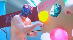 TEAM SPIDER-MAN vs BAD GUY TEAM #39 | Six Spider-men in New Suits Confronting Funny Zombies