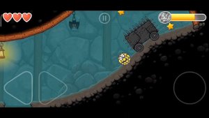 Red Ball 4 - Level 66 Save From Kart Challenge with All Yellow Balls