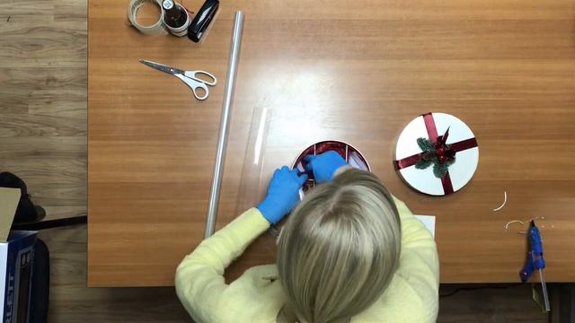 Коробочка с сухофруктами и конфетами своими руками // Видео мастер-класс от Букет-Винегрет