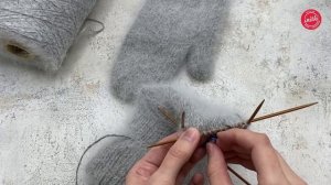 МАСТЕР-КЛАСС - как закрыть мысок варежек, носков, ритм убавок