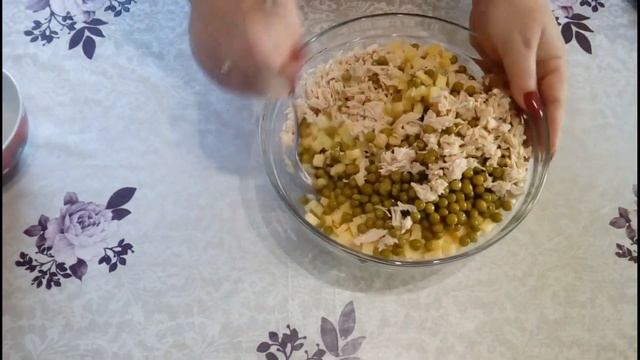 Вкуснейший и Необычный Двойной Салат Символ 2021 Года Быка ! Легко и просто ! смотреть онлайн