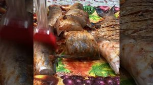 Рыба на мангале!(крутой маринад)