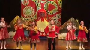 "Казачка" Олареско София  " ансамбль русской народной песни " Пересмешки""