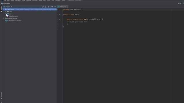 Java Tutorials: First Java Program In Intellij IDE