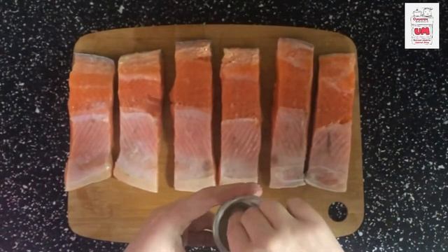 Червона риба запечена у духовці на апельсинах #uMartena смотреть онлайн