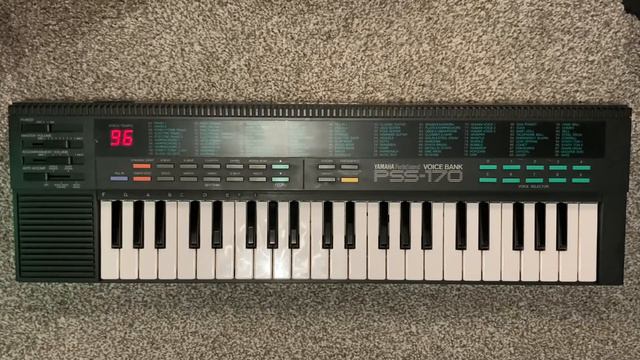 Yamaha Portasound PSS-170 Keyboard For Sale смотреть онлайн