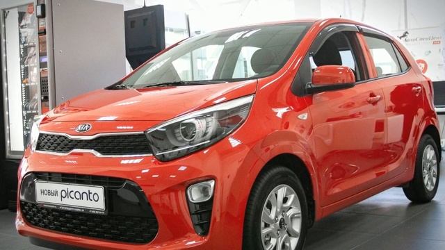 Kia Picanto голубая 2019