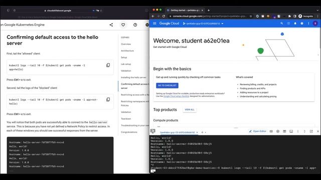 Qwiklabs | How to Use a Network Policy on Google Kubernetes Engine [GSP480] смотреть онлайн