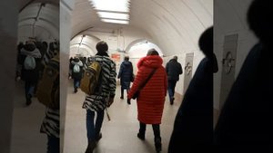 переход с метро Третьяковская на Новокузнецкую станцию