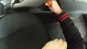 Установка видеорегистратора в автомобиль(Тойота Аурис)