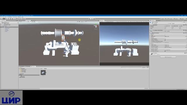 Unity 3D. Урок 1. Создание первого проекта в Unity 3D