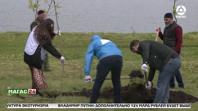 В Ингушетии высадят более 70 тысяч деревьев в рамках акции Сад памяти