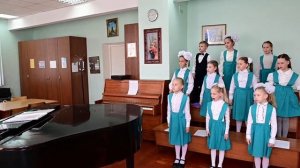 Открытый урок  Хоровой класс, первый год обучения