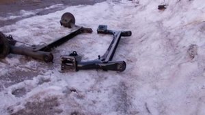 Замена задней балки