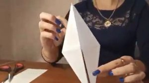 Мастер-класс "Белый журавлик"