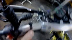 Ч9.Yamaha DT 50 R/Установил двигатель, но не так,как хотел. Но это лучше чем ничего.