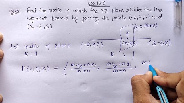 Ex-12.3 Q-3 Class 11 ( Introduction to 3D ) NCERT Math