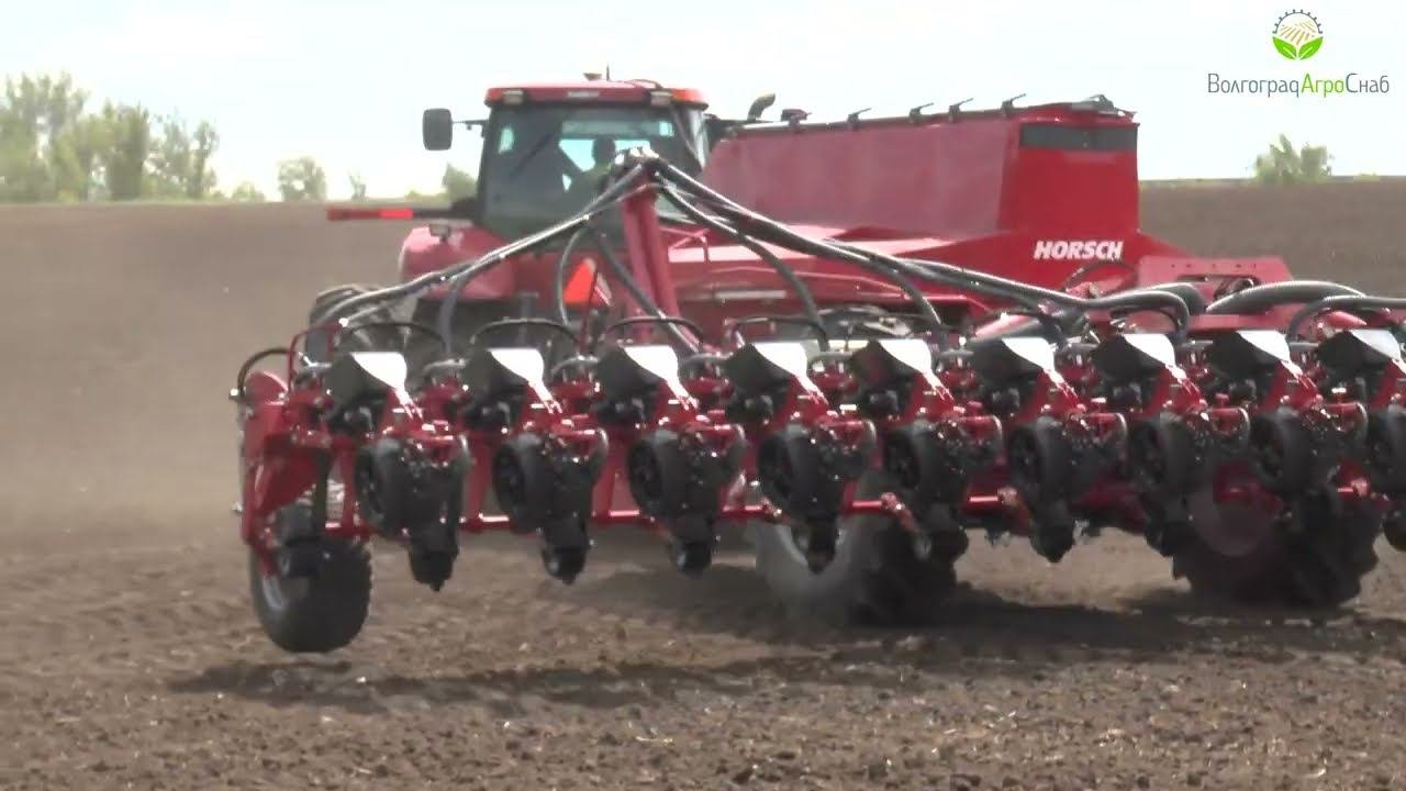 Сеялка Horsch (Хорш) Maestro 16 SX на полях Серафимовичского района Волгоградской области