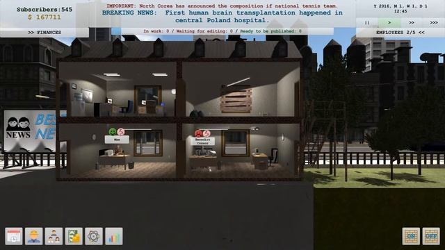 News Tycoon - Steam Game Trailer смотреть онлайн