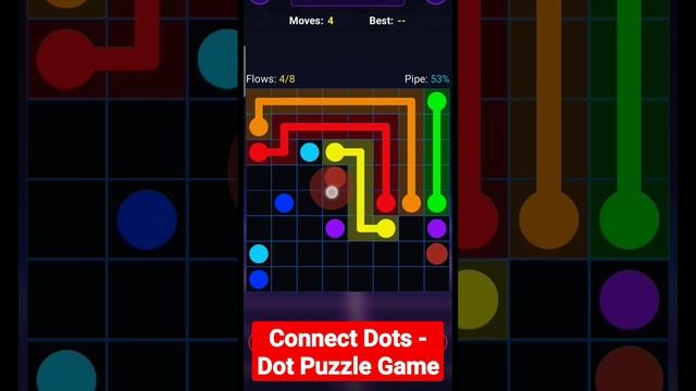 #Level74 Connect Dots - Dot Puzzle Game #Shorts