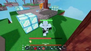 CRAZY Girlfriend TRAPPED Me As The NINJA KIT In Roblox Bedwars...