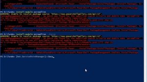 Solved: PowerShell - Install-Module - "Unable to Find Package Source"