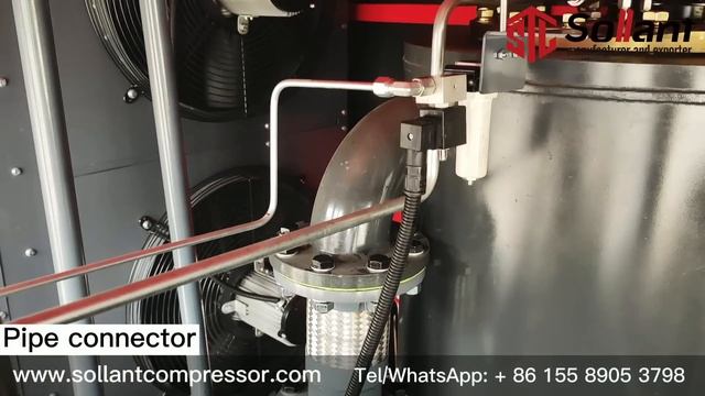 185KW Two-Stage Screw Air Compressor смотреть онлайн