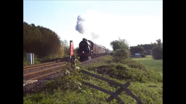 Jubilee 45699 Galatea Scarborough steam special смотреть онлайн