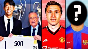 REAL MADRID WILL BUY SON IN ADDITION TO MBAPPE?! Chiesa to Man United? Barca wants two EPL players!