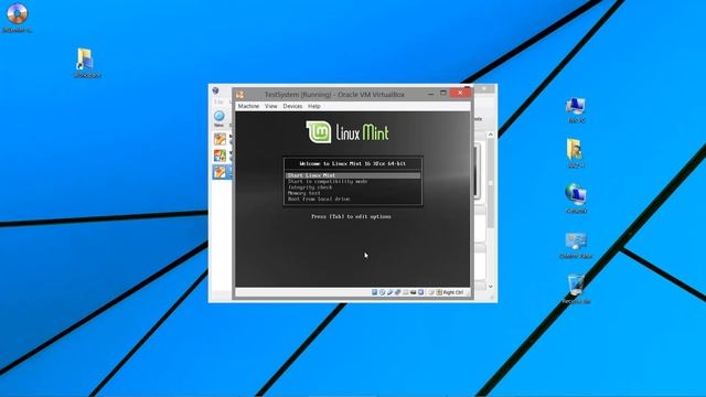 How to install Linux Mint 16 on VirtualBox with Windows host смотреть онлайн