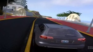 Audi A6 Allroad Quattro Gameplay and Crash Test / GTA IV San Andreas Beta