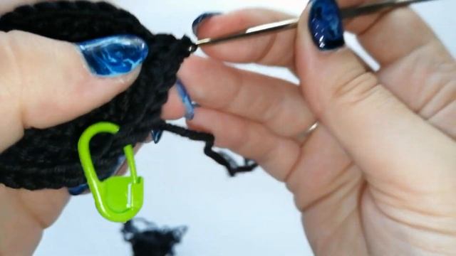 МК Тюбитейка крючком// Осторожно!!! ЧЕРНЫЙ! смотреть онлайн