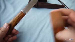 Нож ручной работы: простой финский. s90v