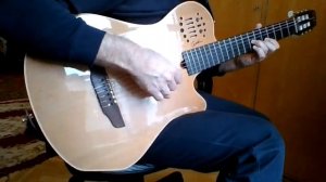 Падал белый снег_guitar cover