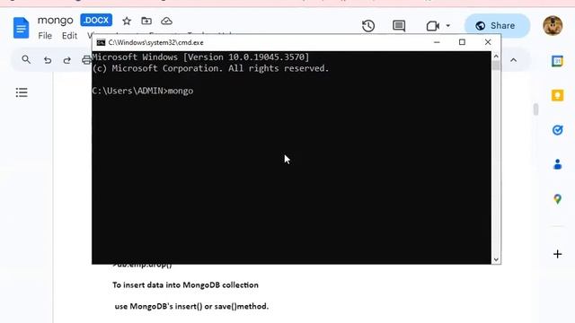 MongoDB insert many documents