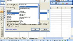 Excel 2003 Tutorial Inserting Functions-2003 & XP Microsoft Training Lesson 4.4