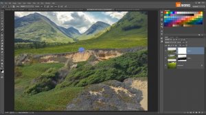 Matte painting tutorial photoshop in hindi detailed explanation #ds_works