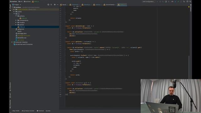 [React + Redux 2020]: Рефакторим бекенд карточек и колонок