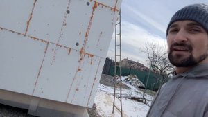 Утепление фасада в зиму. Что случилось с пенопластом за зиму?