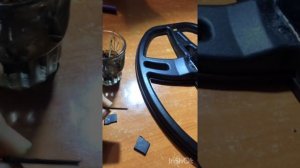Чиним уши на катушке металлоискателя.