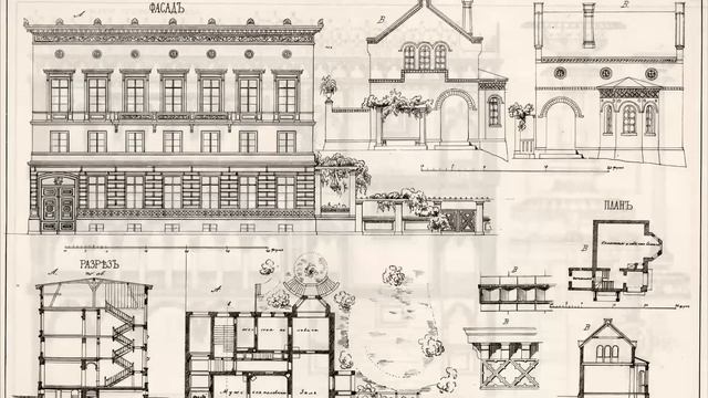 архитектор с чертежами дома