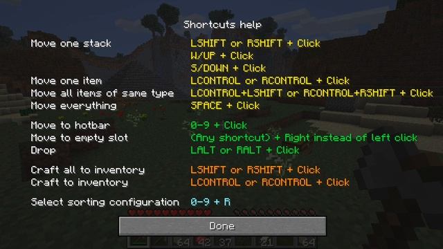 Minecraft - Mods: Inventory Tweaks смотреть онлайн